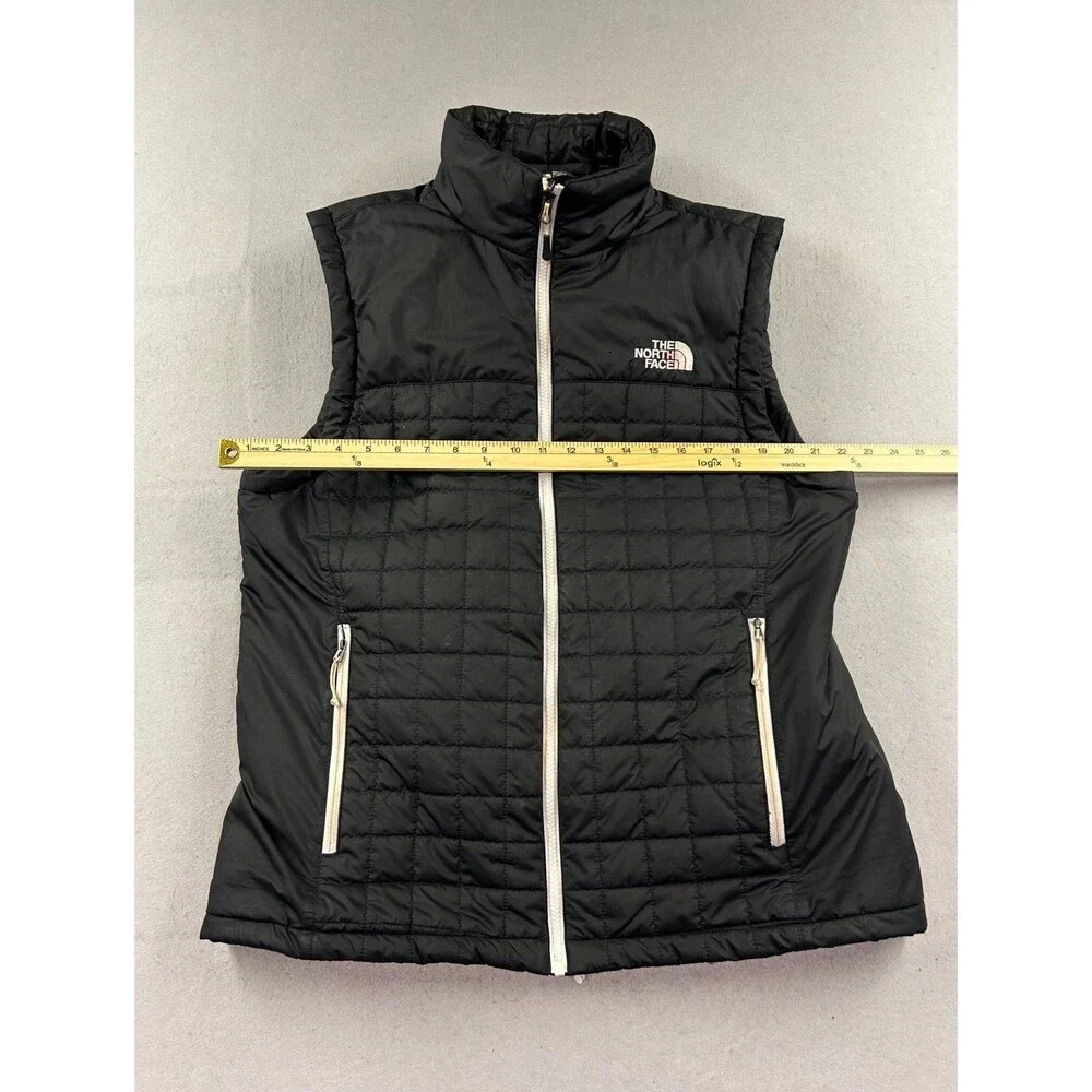 The North Face Men’s Black Thermoball Quilted Puffer Vest